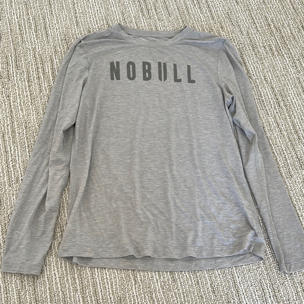 NOBULL Gray Long Sleeve Shirt